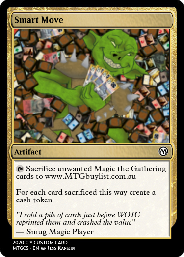 Power 9 Games token design